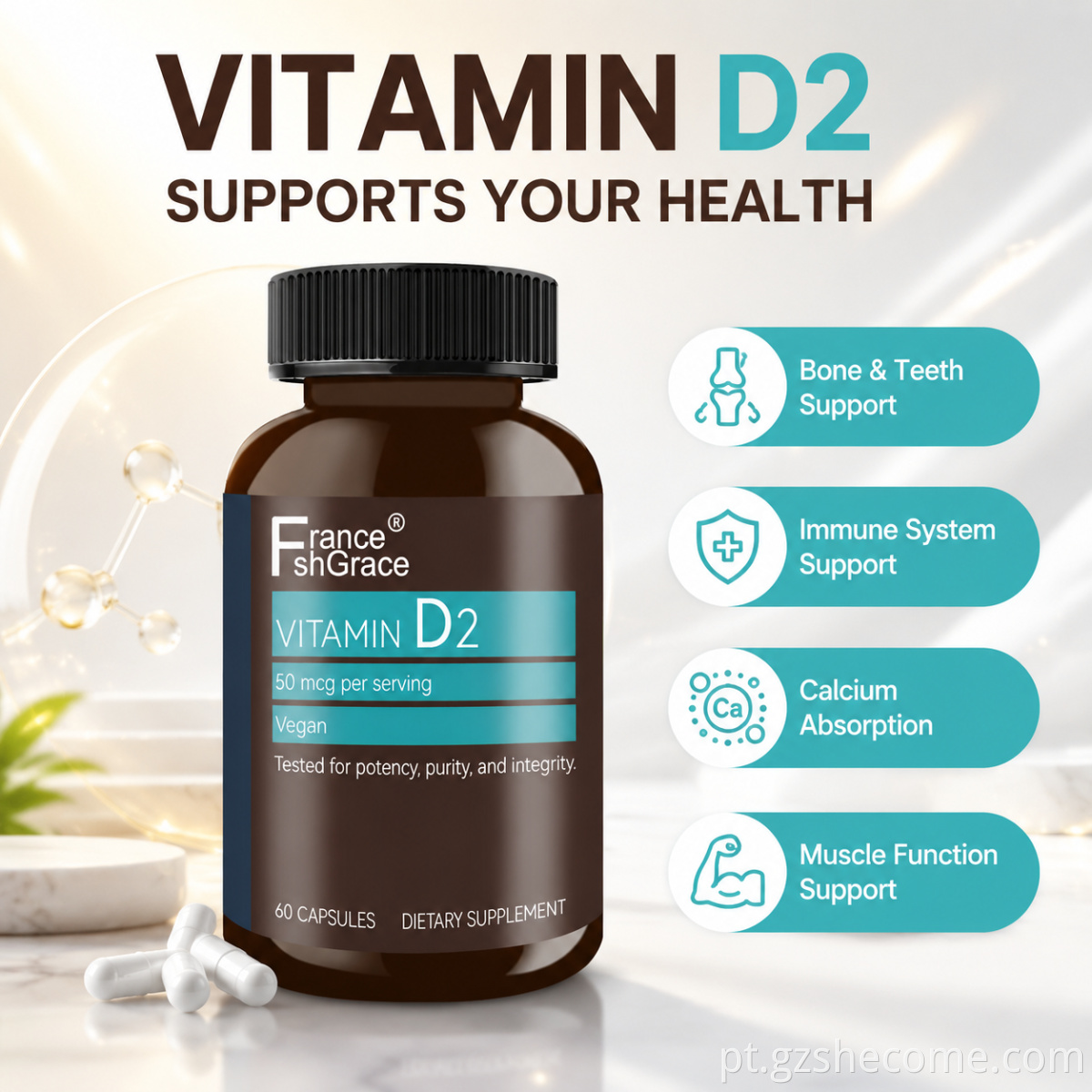 Vitamin D2 Capsules1